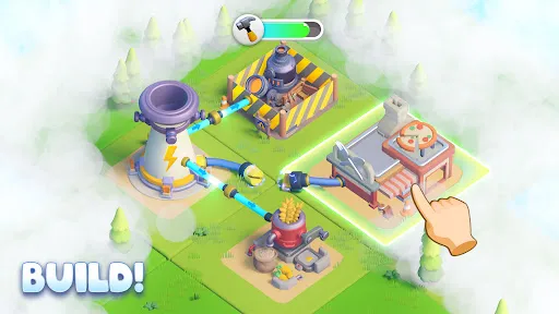 Gameplay screenshot 1 from Tiles Survive! - Strategy game